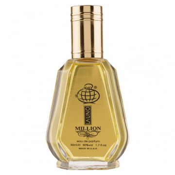Parfum La Uno Million, Fragrance World, apa de parfum 50 ml, barbati - inspirat din 1 Million by Paco Rabanne