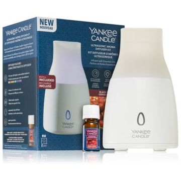 Yankee Candle Ultrasonic Electric Diffuser Kit Black Cherry Difuzor de aromă cu ultrasunete