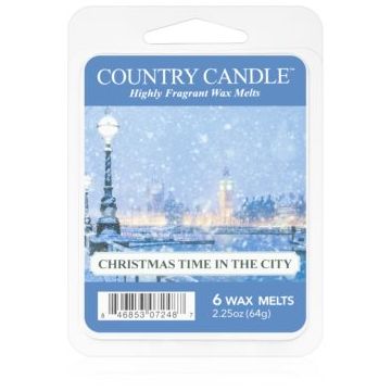 Country Candle Christmas Time In The City ceară pentru aromatizator