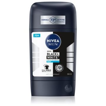 NIVEA MEN Black & White Invisible Fresh antiperspirant puternic pentru barbati