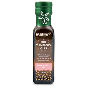 Wolfberry Almond Oil Organic ulei hranitor pe fata , corp si par