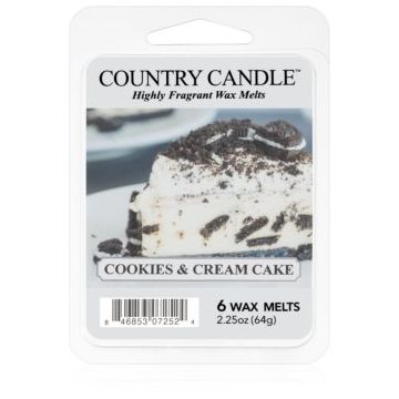 Country Candle Cookies & Cream Cake ceară pentru aromatizator
