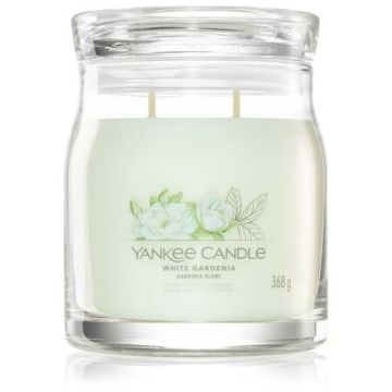 Yankee Candle White Gardenia lumânare parfumată Signature Yankee Candle White Gardenia lumânare parfumată Signature