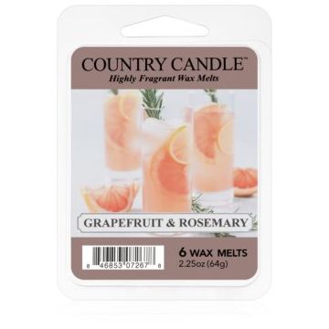 Country Candle Grapefruit & Rosemary ceară pentru aromatizator