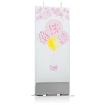 Flatyz Greetings Hello Baby Girl lumanare