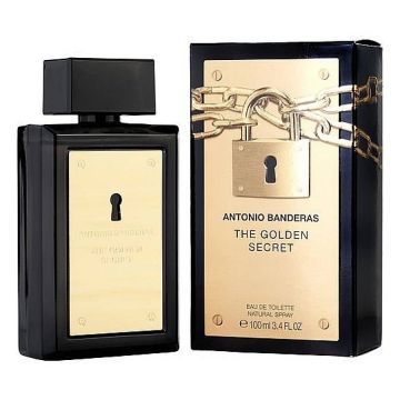 Antonio Banderas The Golden Secret (Concentratie: Apa de Toaleta, Gramaj: 100 ml)