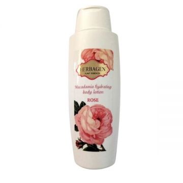 SHORT LIFE - Lapte de Corp cu Ulei de Macadamia Rose Herbagen, 200 ml