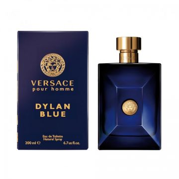 Versace Pour Homme Dylan Blue, Apa de Toaleta (Concentratie: Apa de Toaleta, Gramaj: 200 ml)