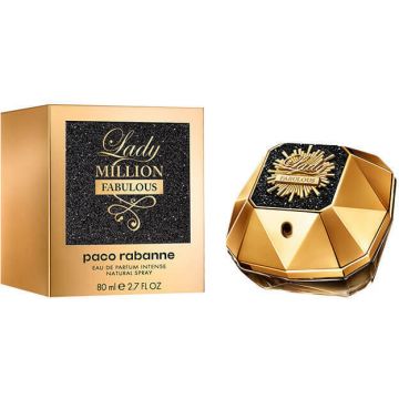 Paco Rabanne Lady Million Fabulous, Apa de Parfum (Concentratie: Apa de Parfum, Gramaj: 80 ml) Paco Rabanne Lady Million Fabulous, Apa de Parfum (Concentratie: Apa de Parfum, Gramaj: 80 ml)