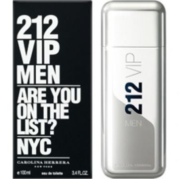 Carolina Herrera 212 VIP Men, Apa de Toaleta (Concentratie: Apa de Toaleta, Gramaj: 50 ml) Carolina Herrera 212 VIP Men, Apa de Toaleta (Concentratie: Apa de Toaleta, Gramaj: 50 ml)