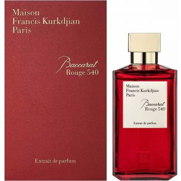 Maison Francis Kurkdjian Baccarat Rouge 540, Extrait de Parfum, Unisex (Gramaj: 200 ml, Concentratie: Extract de Parfum)