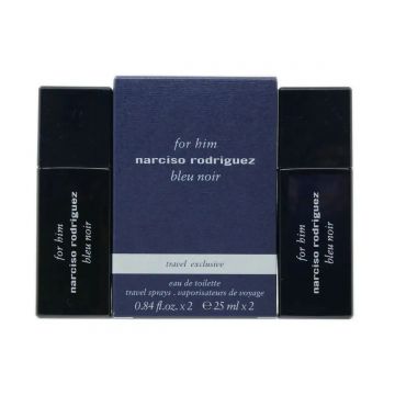 Narciso Rodriguez for Him Bleu Noir, Apa de Toaleta (Concentratie: Apa de Toaleta, Gramaj: 2 x 25 ml)