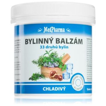MedPharma Herbal cooling balm balsam natural pentru mușchi obosiți
