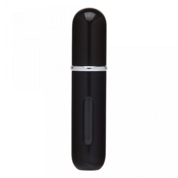 Sticluta reincarcabila cu atomizer Travel Classic 5 ml (Gramaj: 5 ml, Concentratie: Sticluta reincarcabila parfum, Culoare bijuterii: Negru) Sticluta reincarcabila cu atomizer Travel Classic 5 ml (Gramaj: 5 ml, Concentratie: Sticluta reincarcabila parfum, Culoare bijuterii: Negru)