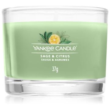 Yankee Candle Sage & Citrus lumânare votiv Signature