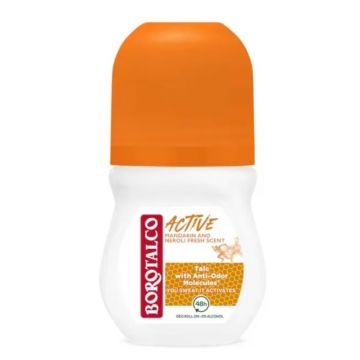 Deodorant Roll-On Borotalco Active Mandarine si Neroli (Concentratie: Roll-On, Gramaj: 50 ml)