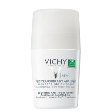 Vichy Deodorant roll-on pentru piele sensibila fara parfum (Concentratie: Roll-On, Gramaj: 50 ml) Vichy Deodorant roll-on pentru piele sensibila fara parfum (Concentratie: Roll-On, Gramaj: 50 ml)