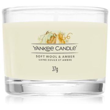 Yankee Candle Soft Wool & Amber lumânare votiv