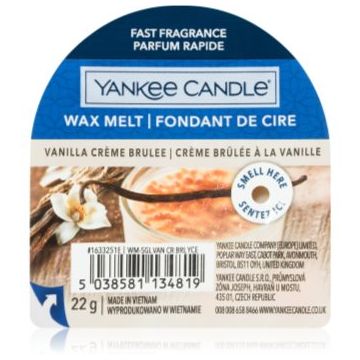 Yankee Candle Vanilla Crème Brûlée ceară pentru aromatizator