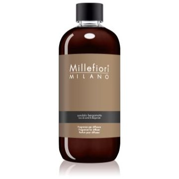 Millefiori Milano Sandalo Bergamotto reumplere în aroma difuzoarelor