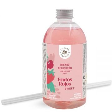 Rezerva Parfum de Camera cu Betisoare Rattan Fructe Rosii Mikado, 500 ml