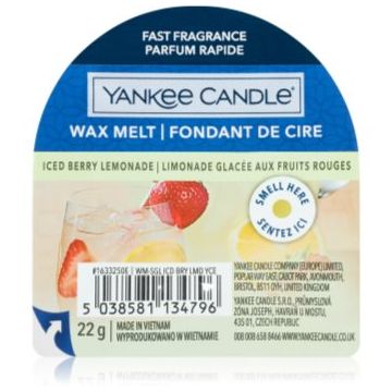 Yankee Candle Iced Berry Lemonade ceară pentru aromatizator