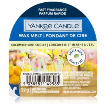Yankee Candle Cucumber Mint Cooler ceară pentru aromatizator