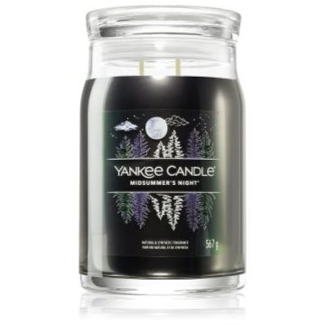 Yankee Candle Midsummer´s Night lumânare parfumată Signature