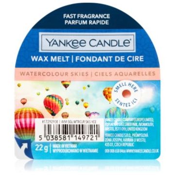 Yankee Candle Watercolour Skies ceară pentru aromatizator