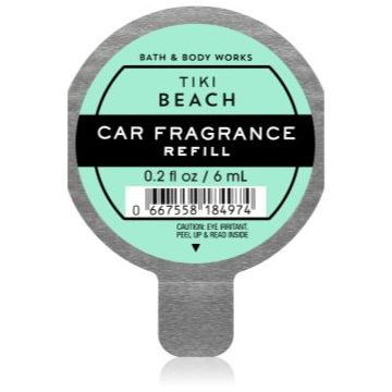 Bath & Body Works Tiki Beach parfum pentru masina rezervă
