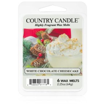 Country Candle White Chocolate Cheesecake ceară pentru aromatizator
