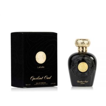 Apa de Parfum Unisex - Lattafa Perfumes EDP Opulent Oud, 100 ml de firma original