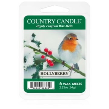 Country Candle Hollyberry ceară pentru aromatizator