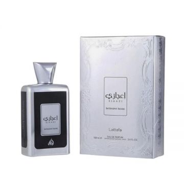 Apa de Parfum pentru Barbati - Lattafa Perfumes EDP Ejaazi Intensive Silver, 100 ml