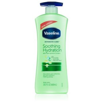 Vaseline Intensive Care lapte de corp calmant cu pompa Vaseline Intensive Care lapte de corp calmant cu pompa